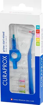 Mezizubní kartáček Curaprox Prime Start Mixed CPS 06 - 011 0,6-1,1 mm 5 ks modré