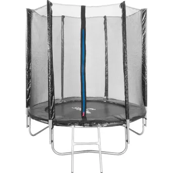 Příslušenství k trampolíně Síť Skipjump GS06, vnější, pro trampolíny, PE, černá, 183 cm