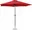 Uniprodo Velký slunečník s náklonem 300 cm, červený