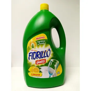 Mycí prostředek Fiorillo Piatti Limone - prostředek na mytí nádobí s vůní cintronu 4 l