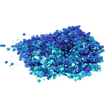 PourArt Glitter do pryskyřice holografický modro tyrkysový G07011 5g