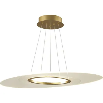 Altavola Design Eclipse závěsné svítidlo 1x30 W průhledná-zlatá LA116/P1_97_3k_gold