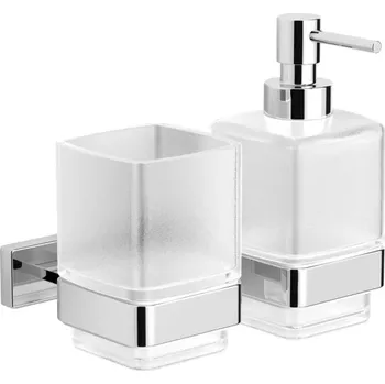 Mýdlenka SAT Simply S držák skleničky a dávkovače SATDSIMS48