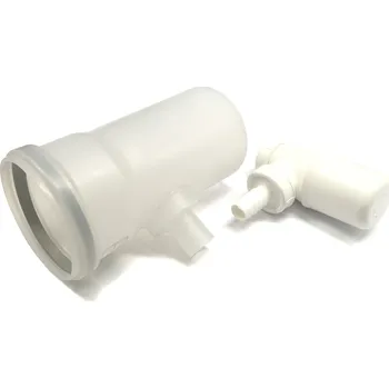 Kouřovod BRILON T-KUS PŘÍMÝ DN110x140 S ODVODEM KONDENZÁTU 52109391 52109391