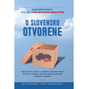 O Slovensku otvorene: 6 rozhovorov nielen s Miroslavom Beblavým - Miroslav Beblavý