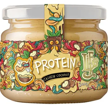 Přepuštěné máslo LifeLike Protein cashew coconut - 300g