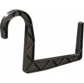 Držák na květináč a truhlík Držák truhlíku Universal 12cm na trubku hnědý