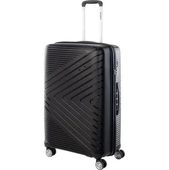 Skořepinový kufr IGUANA CANTABRIA II 97 M000217955 – Černá