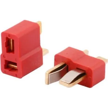 Elektrický konektor Konektor T-plug - pár (červený)