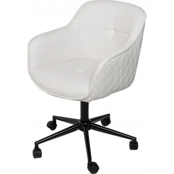 Pracovní židle EUPHORIA bílá umělá kůže