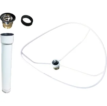 Koš pod otočné umyvadlo s trubkou 35cm Vagnerplast,Komplet-35