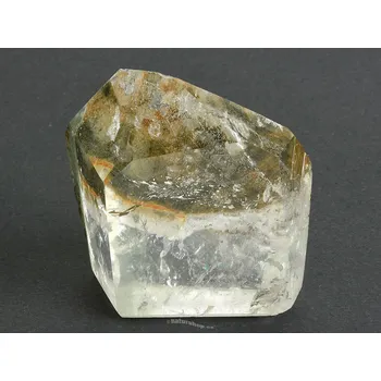 Přírodní kámen Křišťál s inkluzemi broušená forma (137g)
