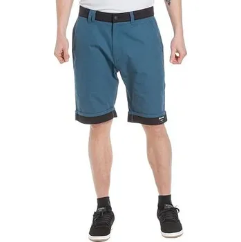 Meatfly pánské kraťasy Barry Blue/Black | Modrá | Velikost 38