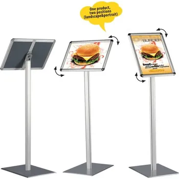 Informační tabule na stojanu 120 cm, A3 na šířku i výšku