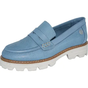 Dámské lodičky Mammamia dámské mokasíny D23YA-3155-LX Barva: modrá, Velikost: 38