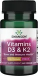 Swanson Vitamins D3 & K2 veganská…