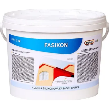FASIKON - silikonová fasádní barva - bílá 20kg