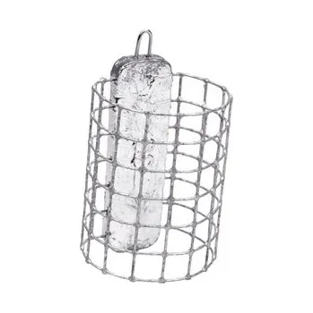 Krmítko pro ryby Krmítko feedrové kulaté s obratlíkem váha 20g