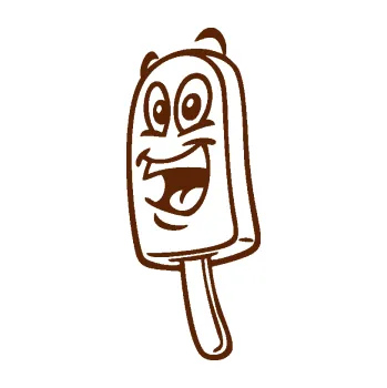 Samolepící dekorace SAMOLEPKA Nanuk 001 levá s obličejem (15 - hnědá) NA AUTO, NÁLEPKA, FÓLIE, POLEP, TUNING, VLASTNÍ TEXT, TISK, AUTOSAMOLEPKY.cz, POLEPY, OBRÁZEK, LOGO, SAMOLEPKY