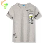 Chlapecké triko Kugo GC8605 - šedá Barva: Šedá, Velikost: 158