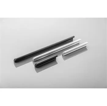 Nábytkové kování GTV Hliníková rukojeť KAPPA C=96mm černá matná