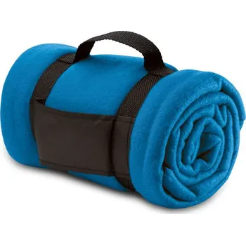Příslušenství k zavazadlu Fleecová deka s popruhy Stavenger, královsky modrá