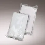 Plachta s oky, z HDPE páskové tkaniny, oboustranně potažená, přírodní, 140 g/m², 8 x 10 m