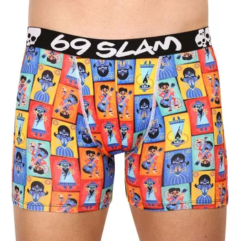 Boxerky Pánské boxerky 69SLAM fit mex card dylan (MBYMAD-PO) XXL MBYMAD-PO Možnost vrácení zboží ZDARMA do 120 dnů!