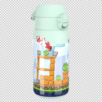 Placatka ion8 Leak Proof nerezová láhev Angry Birds Game Level, 400 ml