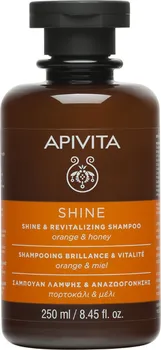 Šampon APIVITA Shine & Revitalizing Orange & Honey šampon pro lesk a oživení 250 ml