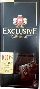 Čokoláda Taitau Exclusive Selection Extra Dark hořká 100 % 90 g