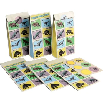 Dárková taška Dárkové sáčky v sadě 6 ks 5x12 cm Prehistoric Land – Rex London ID_1518952