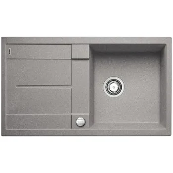 Granitový dřez Blanco METRA 5 S Silgranit šedá vulkán oboustranné provedení s excentrem - 527292 + ZÁRUKA 3 ROKY ZDARMA