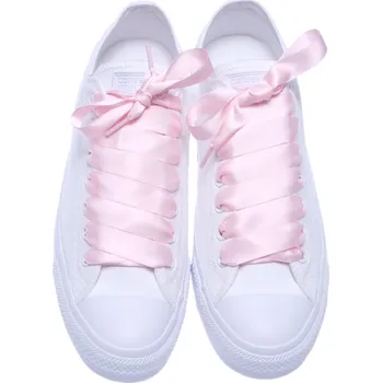 Tkaničky do bot Saténové tkaničky - ledově růžová Délka: 110