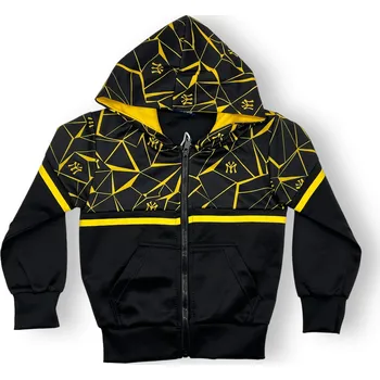 Chlapecká mikina Childhood Chlapecká černá rozepínací mikina 02 Barva: Černá, Velikost: 116