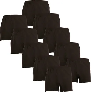 Trenýrky 10PACK pánské trenky Nedeto černé (10NDTT001) S Možnost vrácení zboží ZDARMA do 120 dnů!