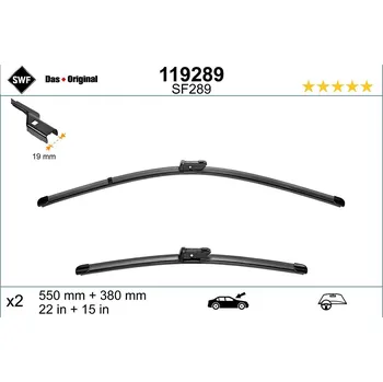 Auto-moto List stěrače SWF 119289