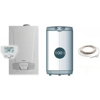 Kotel Baxi - Kotel plynový závěsný kondenzační Luna Platinum+ 1.12+100l + ERP 2,0-12 kW, 100 l,