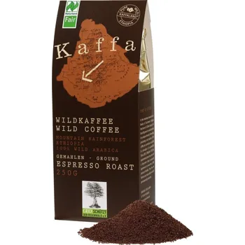 Káva Bio mletá divoká káva Kaffa espresso, 250 g