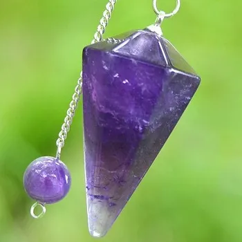 Kyvadlo - Ametyst, 3,5 cm, fasetovaný