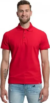 Pánské tričko CityZen Basic pánská polokošile červená