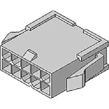 Elektrický konektor Molex zásuvkový konektor na kabel 22, rozteč 4.2 mm, 39012221, 1 ks Bag
