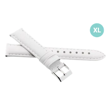 Řemínek na hodinky Prodloužený kožený řemínek na hodinky R41304/12XL (12 mm)