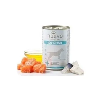 Krmivo pro psa 12ks Nuevo pes Sensitive Rybí Monoprotein konzerva 400g