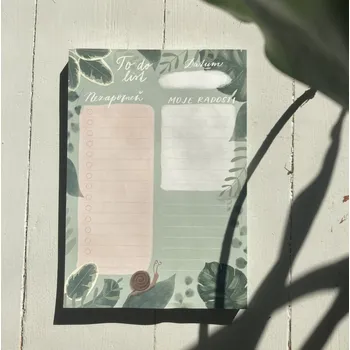 Blok To Do list Šneček A5