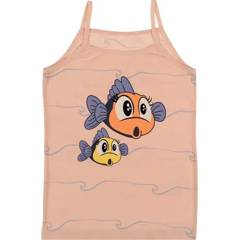 EVONA a.s. Dívčí košilka KIDS UR D MERUŇKOVÁ - KOSILKA KIDS UR D MERUŇKOVÁ 110