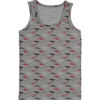 EVONA a.s. Chlapecký nátělník se širokými ramínky F šedá - TILKO CHL F ŠEDÁ 134