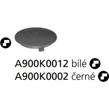 Vchodové dveře Krytka křídlové části pantu Hahn 4, černá