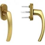 Okenní klika BLAUGELB FGS 1758 45°, trn 37mm, včetně šroubů, F4 starobronz