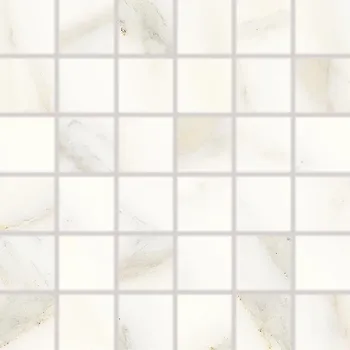 Obklad Cava - obkládačka mozaika 5x5 bílá matná, tl.8 mm WDM05730